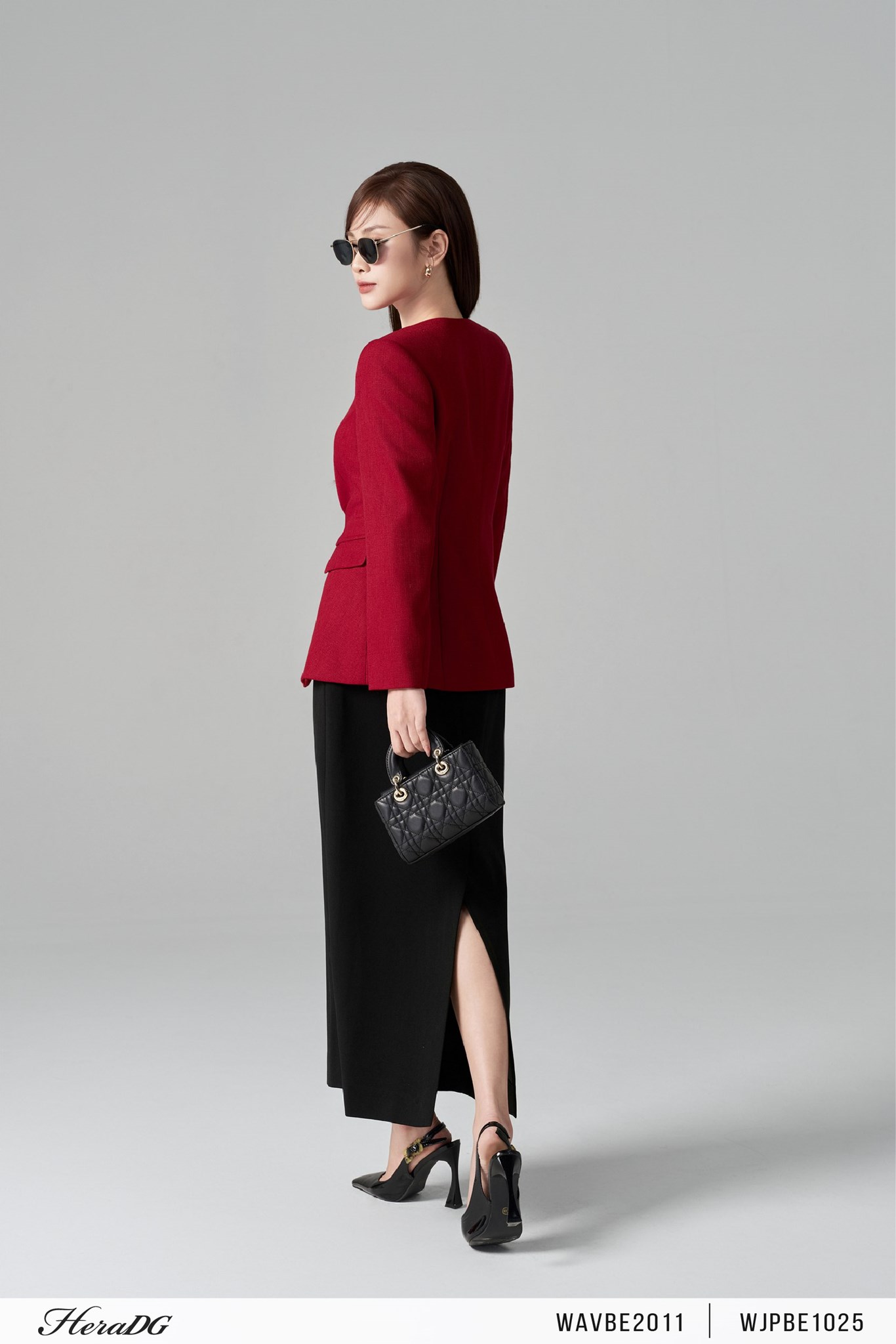 Ảnh của Áo vest dạ tweed dáng ôm